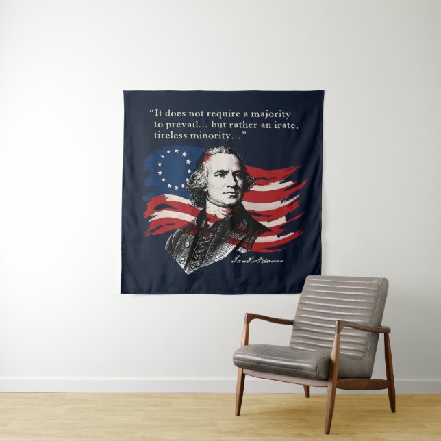 Samuel Adams Tapestry (In Situ)