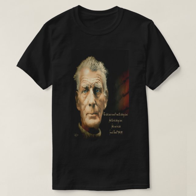 Samuel Becket   T-Shirt (Design Front)