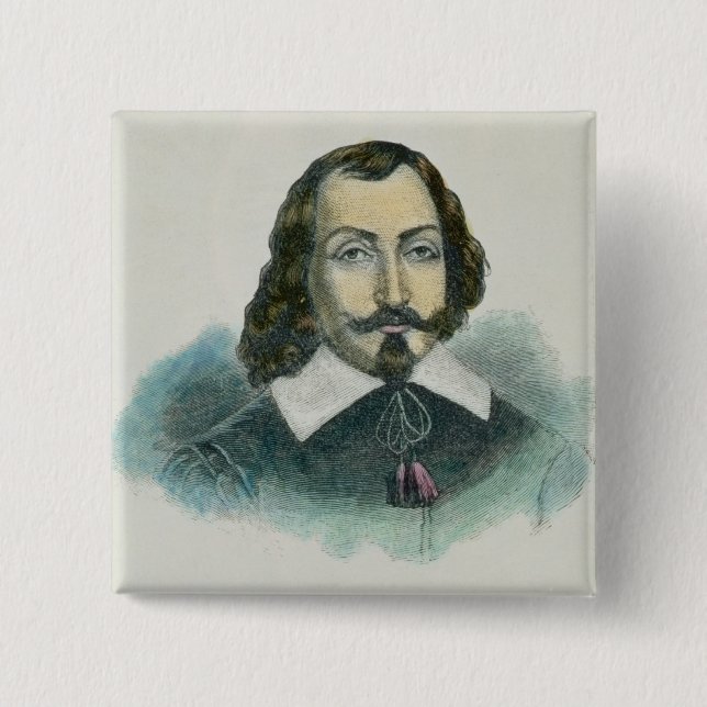 Samuel de Champlain 15 Cm Square Badge (Front)