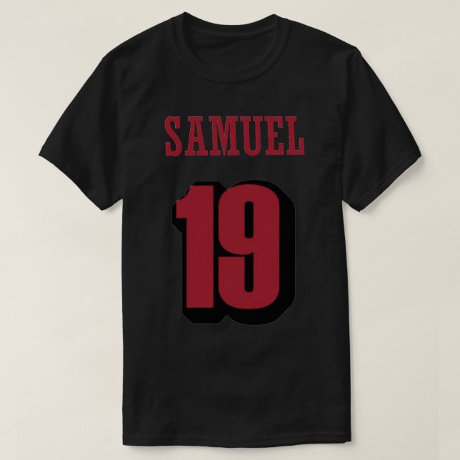 SAMUEL DEEBO 19   T-Shirt (Design Front)