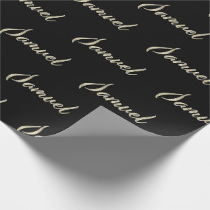 Samuel First Name Name of edles gift paper