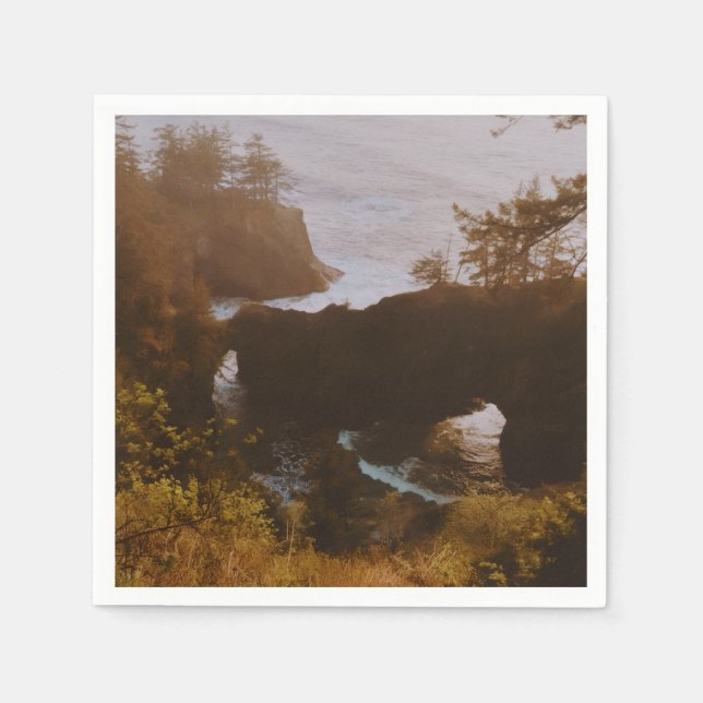 Samuel H. Boardman, Oregon Coast  Napkin (Front)