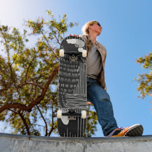 Samuel Jessurun de Mesquita Galah Cockatoo Art Skateboard