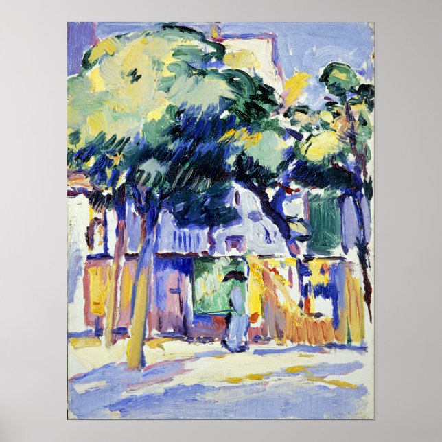 Samuel John Peploe Veules-les-Roses Poster (Front)