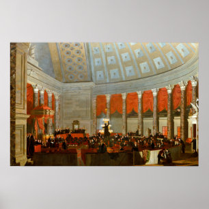 Samuel Morse The House of Representatives Poster