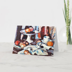 Samuel Peploe painting, Still Life with Fruit Card