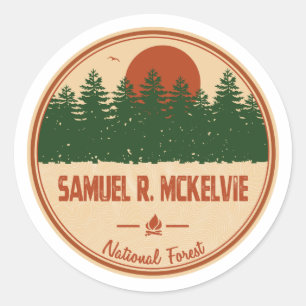 Samuel R. McKelvie National Forest Classic Round Sticker