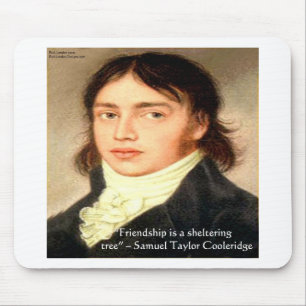 Samuel T Cooldridge "Sheltering Tree" Wisdom Quote Mouse Pad