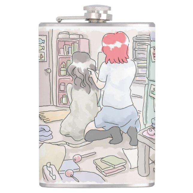 Samumunai Hip Flask (Front)