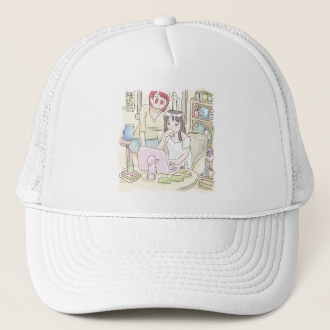 Samuniyaji Trucker Hat (Front)