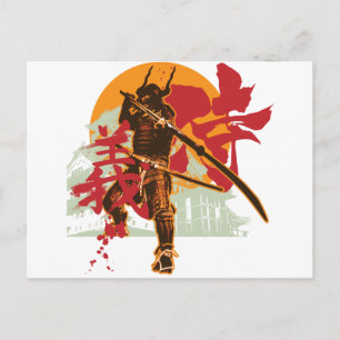 Samurai6 Postcard