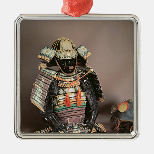 Samurai Armour, Muromachi Period  c.1384 Metal Tree Decoration (Front)