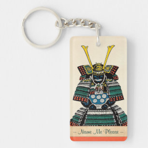 Samurai Armour Ō-yoroi japanese classic art tatto Key Ring