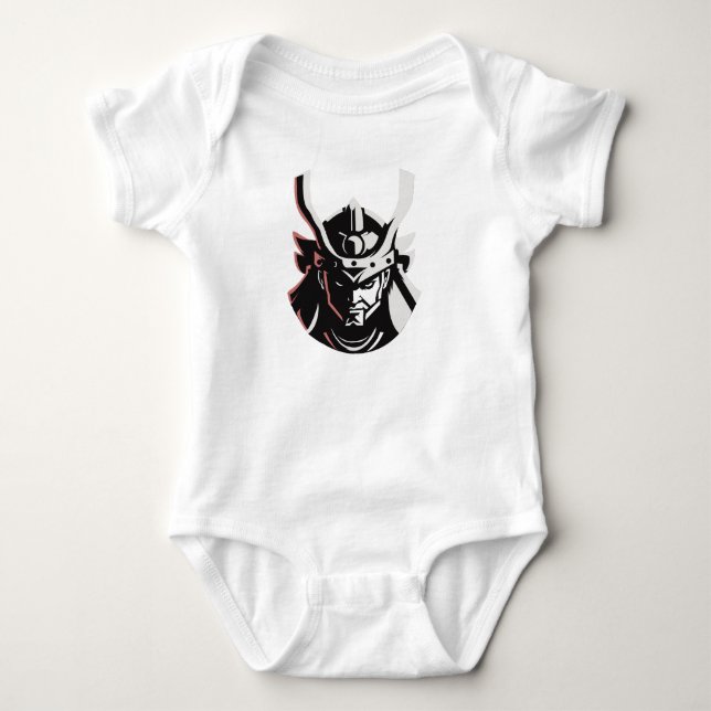 Samurai Baby Bodysuit (Front)