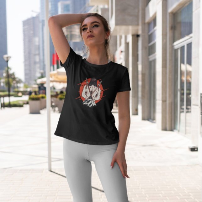 Samurai Back Swords  T-Shirt (Creator Uploaded)