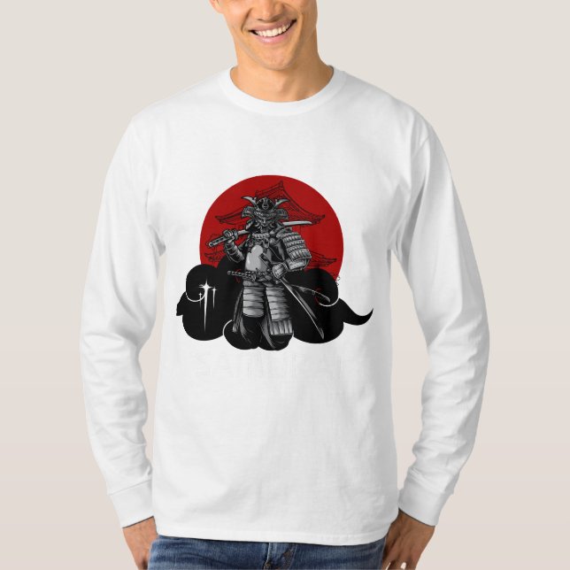 Samurai Blade Of Honor T-Shirt (Front)