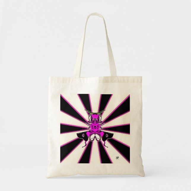 Samurai bug tote bag (Front)
