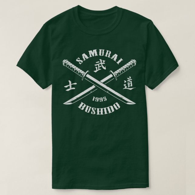 Samurai Bushido - Japanese Aesthetic Edgy Streetwe T-Shirt (Design Front)