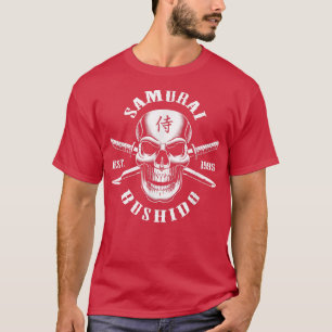 Samurai Bushido  Japanese Aesthetic Edgy Streetwea T-Shirt