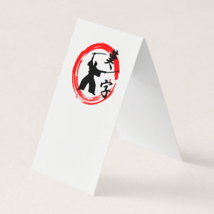 Samurai Business Card
