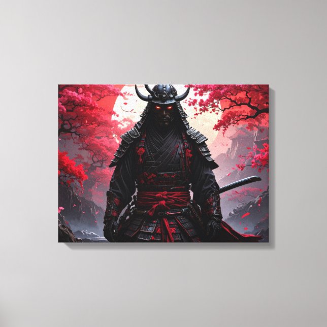 Samurai Canvas Print (Front)