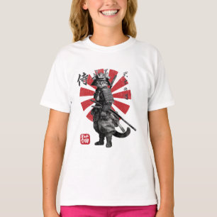 Samurai Cat - Bushido Spirit: The Path of War T-Shirt