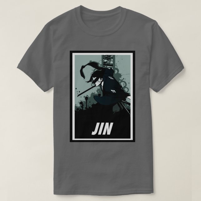 Samurai Champloo Jin Celeb T-Shirt (Design Front)