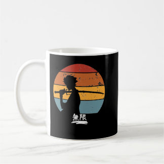 Samurai Champloo Mugen Sunse  Silhoue  e Mugen Sam Coffee Mug