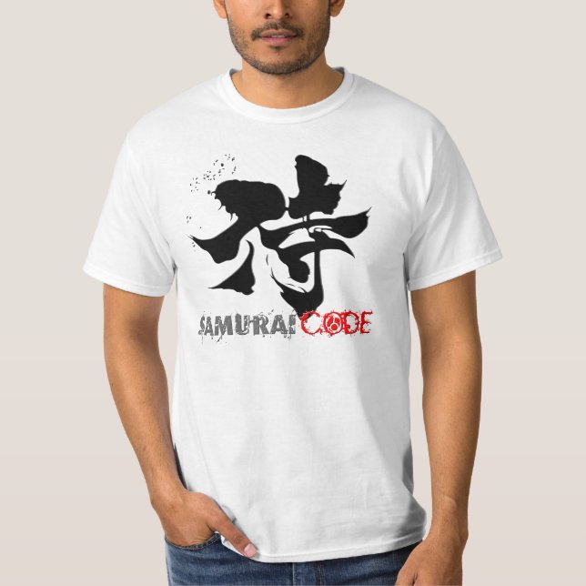 Samurai Code "The code of honour" T-Shirt (Front)