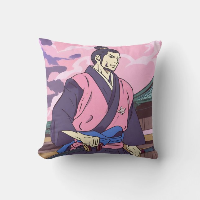 samurai cushion (Front)