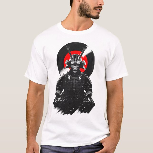Samurai Dj warrior T-Shirt (Front)