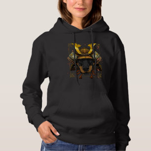 Samurai Doberman Dog Warrior Samurai Lovers Hoodie