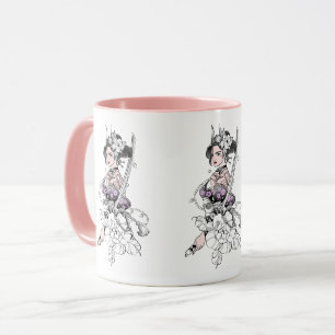Samurai Female Warrior Mug