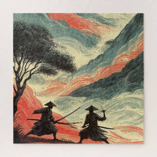 SAMURAI FIGHT JIGSAW PUZZLE