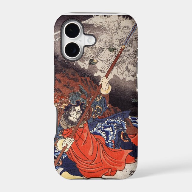 Samurai Fighting Demons (Back)