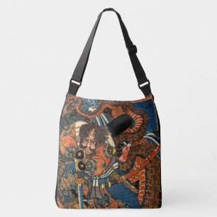 SAMURAI FIGHTING MONSTER CROSSBODY BAG