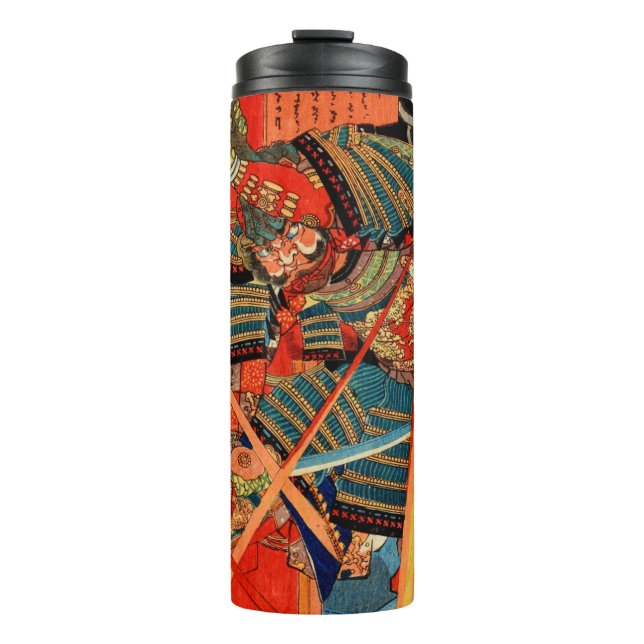 SAMURAI FIGHTING MONSTER THERMAL TUMBLER (Front)
