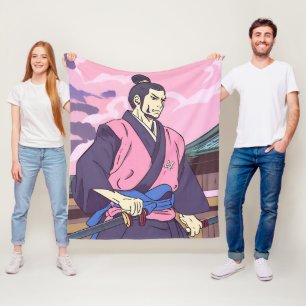 samurai fleece blanket