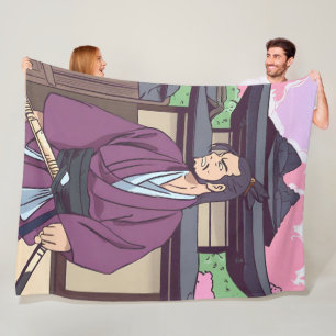 samurai fleece blanket