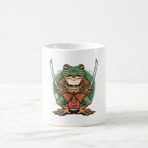 Samurai frog warrior Classic Mug