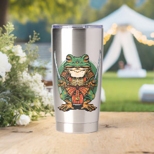 Samurai frog warrior Thermal Tumbler