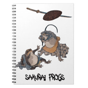 SAMURAI FROGS SCENE #1 NOTEBOOK