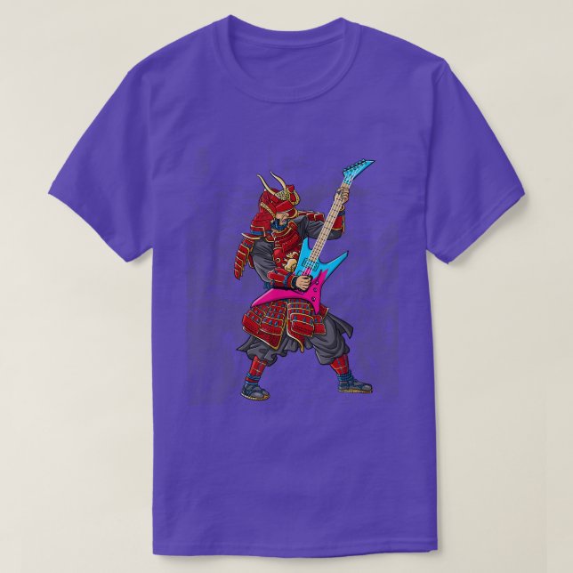 Samurai Guitarist  (2) T-Shirt (Design Front)