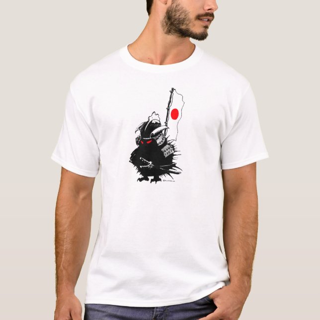 Samurai Hedgehog T-Shirt (Front)