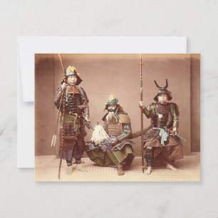 Samurai in Armour  Card