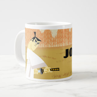 Samurai Jack Drawing Sword Large Coffee Mug