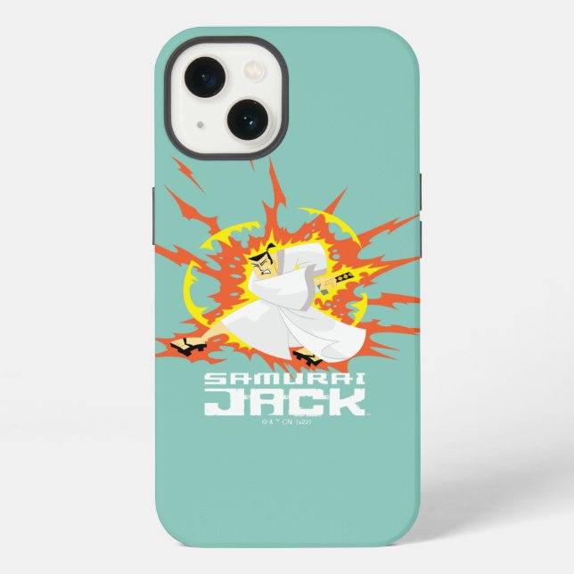 Samurai Jack Energy Graphic iPhone Case (Back)