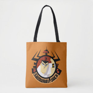 Samurai Jack In Aku Futuristic Frame Tote Bag
