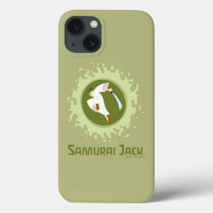 Samurai Jack Leaping Graphic iPhone 13 Case