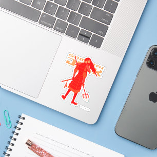 Samurai Jack Red Warrior Graphic
